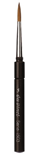 ダヴィンチ 水彩画筆 シリーズ1503 マエストロ 5号 丸 202095