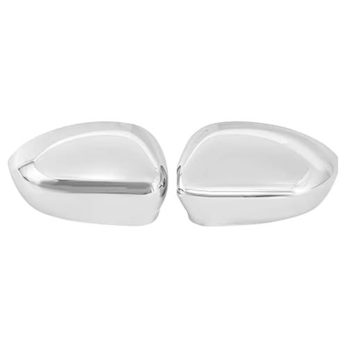サイドドアウィング リアビューミラーカバーキャップ Fiat 500 500C GRANDE PUNTO 595 対応(1pair Chrome)