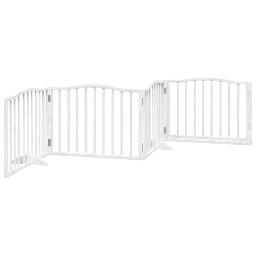 Puerta para perros con bloqueo de 320 cm para restringir accesos en casa 6