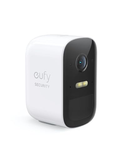 eufy Security eufyCam 2C, Camara vigilancia WiFi Exterior, Camara de vigilancia Exterior, Requiere el...