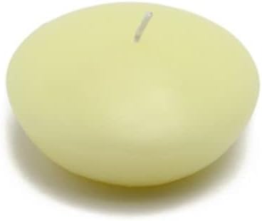 CFZ-046-12 3 in. Floating Candles Ivory - 144 Piece