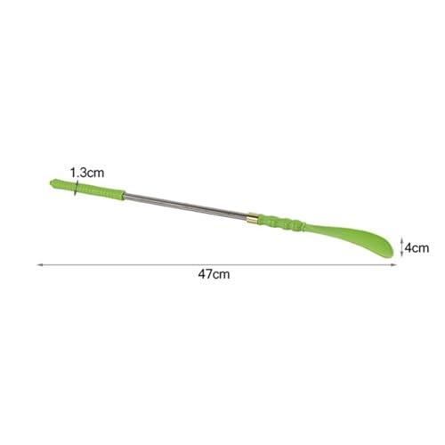 Calzador de mango largo para evitar agacharse acero inoxidable 18,5" 2