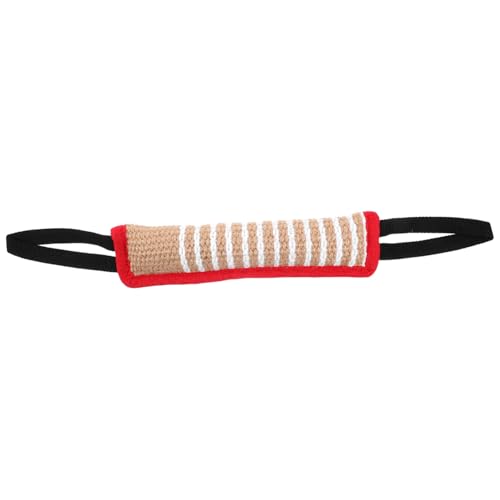 Coussin de jute pour chiens BESPORTBLE x5 | Jouet de dressage interactif - 8