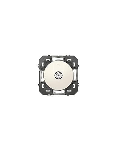 Legrand 600350 Prise TV type F à visser dooxie, finition blanc