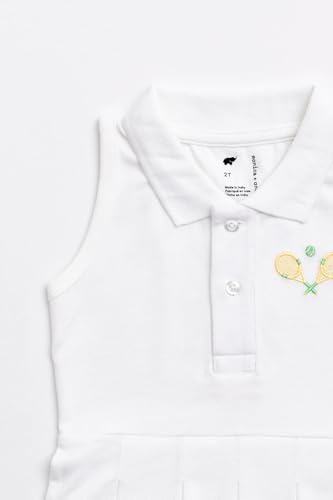 Monica + Andy Baby-Girls Organic Pleated Tennis Dress4