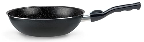 Pensofal Biostone Wok, Aluminio, Baquelita, Acero Inoxidable, Negro, 28 cm