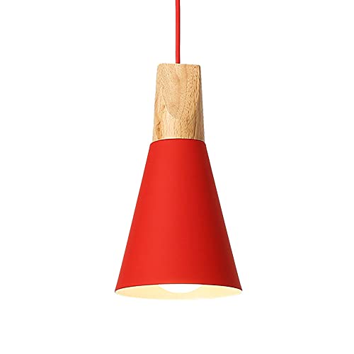 Lámpara colgante industrial E27 de metal negro para techo de salón