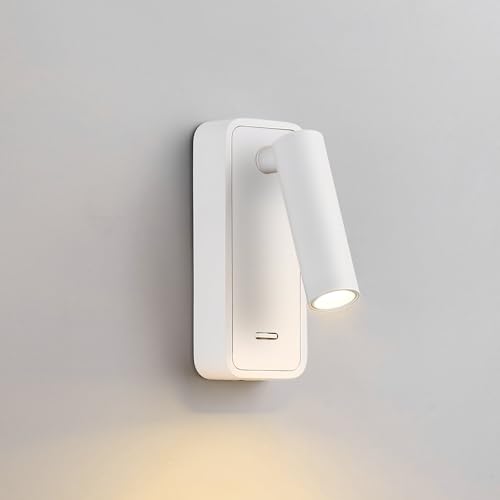 Aplique LED de pared orientable 3W Barcelona LED Raam para dormitorios modernos 4