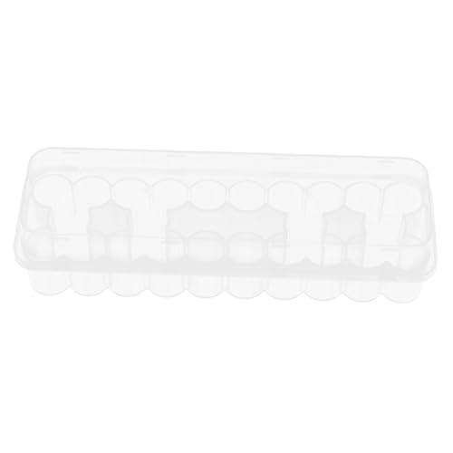 Beaupretty Caja de Almacenamiento de Plásticos para Congelador Organizador Multifuncional de Esenciales y Soporte para Tubos de Contenedor de Congelación para y Doméstico