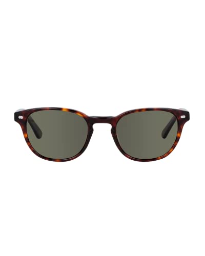 Christopher Cloos - Mala Espresso - Round Polarized Sunglasses for Men & Women with Case - Trendy Sun UV Protection Glasses - Unisex