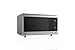 LG MJ3965ACS - Horno Microondas, 4 en 1, Display Digital, de 39 Litros y 1100 W, Microondas con Función Smart Inverter y EasyClean, Cocina Rápido, Mantiene Sabor, Color Negro y Acero