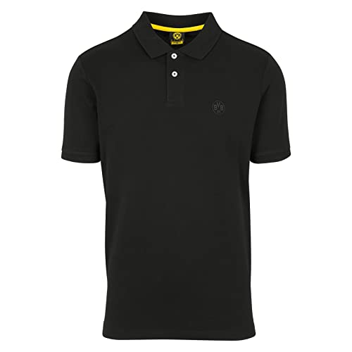 Borussia Dortmund BVB Essential Polo Noir, Noir, M