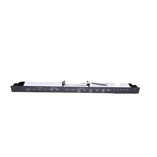 Whirlpool W10803367 Dishwasher Touchpad Control Panel, Gray