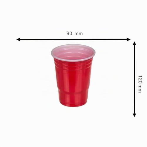 Out of the blue Jeu à Boire/Beer Pong / 15 Boules et 22 Gobelets de 550 ML/Matière : Plastique – vue 3