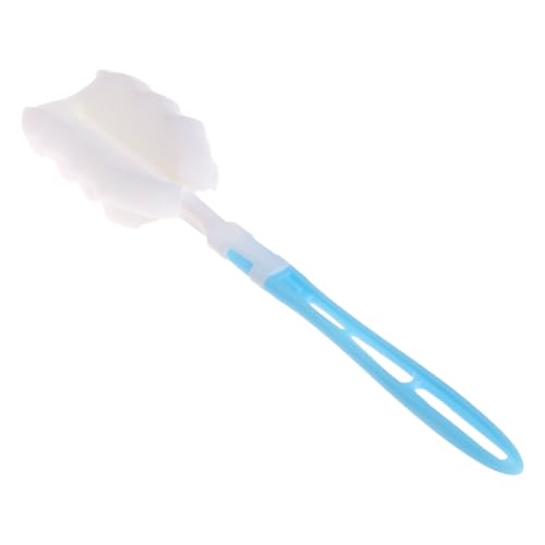Bottle Brush Sponge Cleaner - 25Cm Rotating Cups Brushes with Ergonomic Handles, Soft Head | Multi Purpose Kitchens Tool for Tum