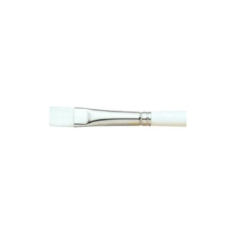 Loew Cornell White Nylon Flat Stain Brush - Series 797F Size: 2B Cover