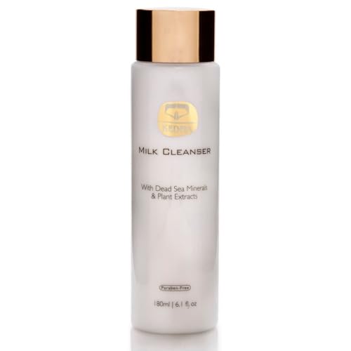 Kedma - Leche Desmaquillante Suave con Minerales del Mar Muerto - Limpiador e Hidratante - Para Pieles Sensibles - Hipoalergénico - 180ml