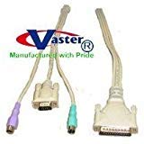 SuperEcable - 15081-6 Ft - Rose KVM Cable Set CAB-CX0606C10