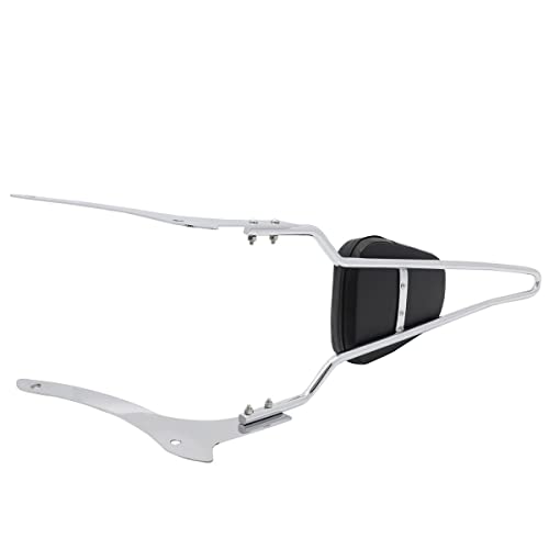 Backrest Sissy Bar W/Luggage Rack Compatible With Yamaha Vstar 1100 Xvs 1100 Dragstar 1100 Classic #TOP4
