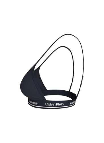 Calvin Klein Triangel-BHS für Damen, Blau (dunkler Saphir), S – Ansicht 3