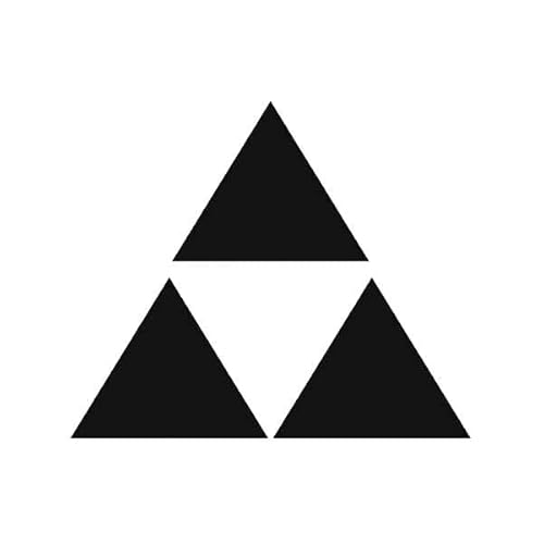 Inkbox Temporary Tattoos, Semi-Permanent Tattoo, One Premium Easy Long Lasting, Water-Resistant Temp Tattoo With For Now Ink - Lasts 1-2 Weeks, Triangle Tattoo, 2 X 2 In, Hyrule #TOP2