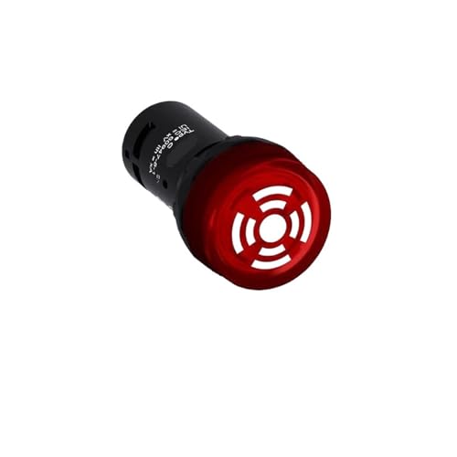 Avertisseur sonore CB1-610R rouge pour signalisation acoustique