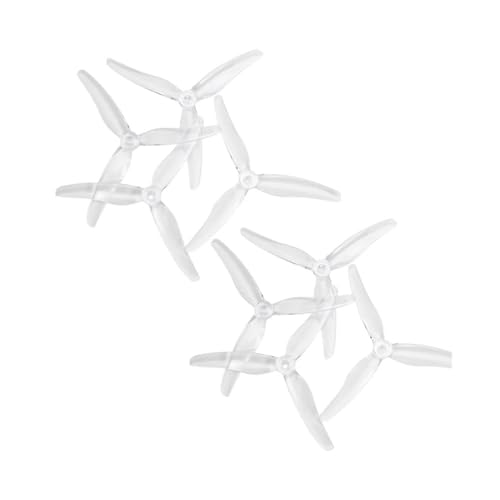 Hélice 3 pales 5 pouces en PC pour sessions de vol drone FPV