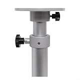 Solution de montage efficace : avec six trous de boulons M8 pré-installés sur la base et la plaque de support, ce support est parfait pour sécuriser les tables dans divers endroits comme les maisons ou les bureaux