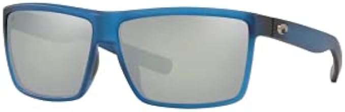 Costa Rinconcito 6S9016 Rectangle Sunglasses for Men + BUNDLE with Designer iWear Complimentary Eyewear Care Kit