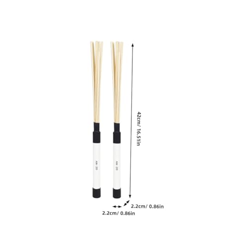 Baquetas de madera SHOWERORO para batería y percusión miniatura 2