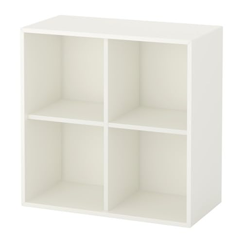 Amazon｜EKET キャビネット 4コンパートメント, ホワイト 903.339.57