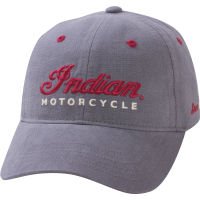 Indian Motorcycle Gray Logo Hat