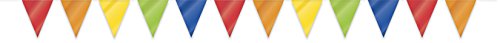 Image of Rainbow Large Plastic Flag Banner - 32 ft (1 Count) - Vibrant & Festive Decor For Parties, Celebrations & Events