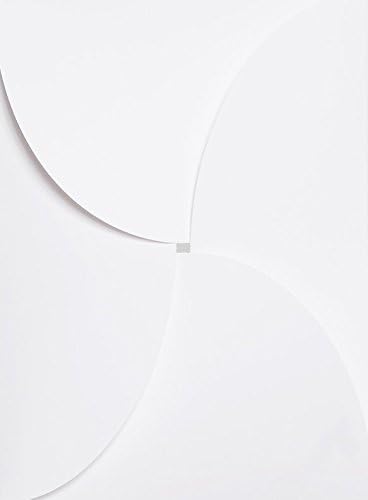 Rile Designs 5 x 7 White Petal Invitation Closure (Pack of 10)