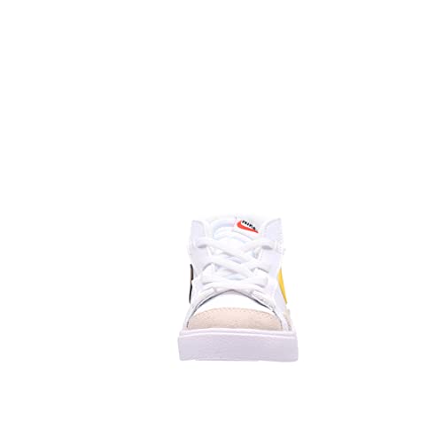 Nike Toddler's Blazer MID '77 White/Vivid Sulfur-Pecan (DA4088 103) - 64