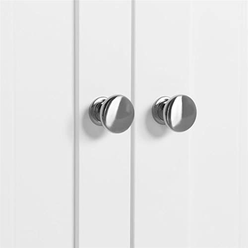 Yaheetech Badschrank Küchenschrank Kommode Aufbewahrungsschrank mit Schublade und Doppeltür Badezimmer 60 x 30 x 80 cm LBH Weiß