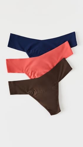 Image of hanky panky - BreatheSoft Natural Rise Thongs for Women | Comfortable Everyday Lingerie Panties | Sizes (XS-XL) | 3 pack