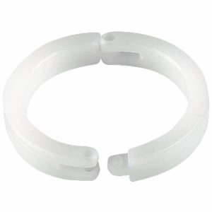 Laurel Ringbinder, 100 Stück, 23 x 4.2 x 23 mm, weiß