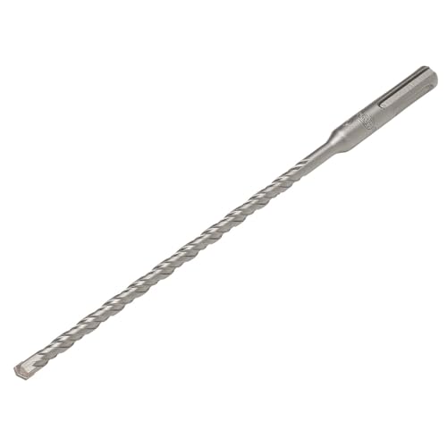 Image of Draper SDS Plus Drill Bit, 6.5 x 210mm - 13637 - Tungsten Carbide Tip, Double Flute, For Concrete, Masonry, Brick, Stone, Granite