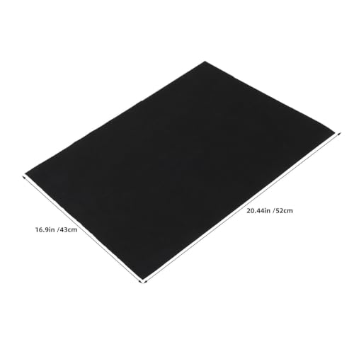 Tapis de sol noir en tissu non tissé lot de 100 pièces pour voiture et camion de chantier - 2