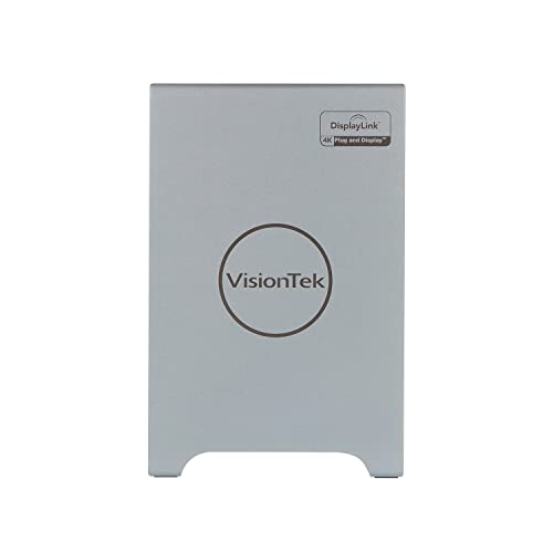 Visiontek Vt7100 Usb-C Docking Station 3X 4K Displays, 100W Power Delivery For Windows And Mac (Including M1), Thunderbolt Compatible, 2X Hdmi, 1X Dp, 4X Usb, 1X Usb-C - 901499 #TOP3