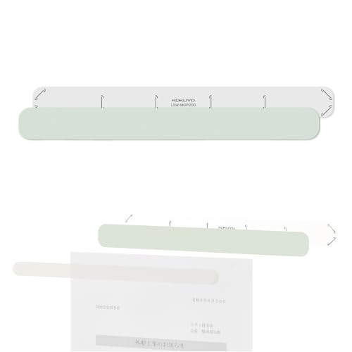 コクヨ 磁石がつく スチールプレート マグネットボード 壁につけるマグネット 補助板 バー 1枚入り 長さ24cm グリーン 賃貸 LSW-MGP200G