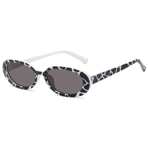 Lunettes de soleil ovales pour femmes et hommes | Protection UV400 vintage