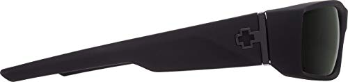 Spy Optic Hielo 670375973864 Polarized Sunglasses, 56 Mm (Soft Matte Black/Happy Gray/Green Polar) #TOP3