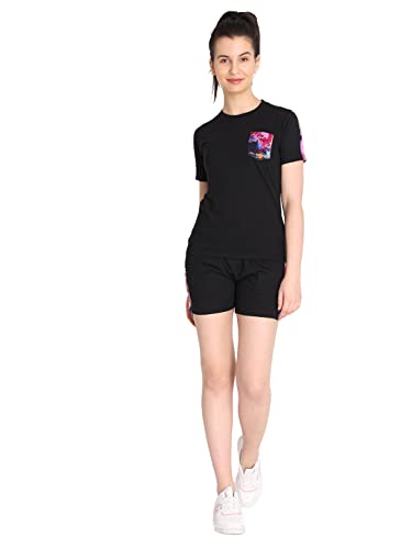 Image of CHKOKKO Women's Regular Cotton Regular Fit Plain Shorts for Women