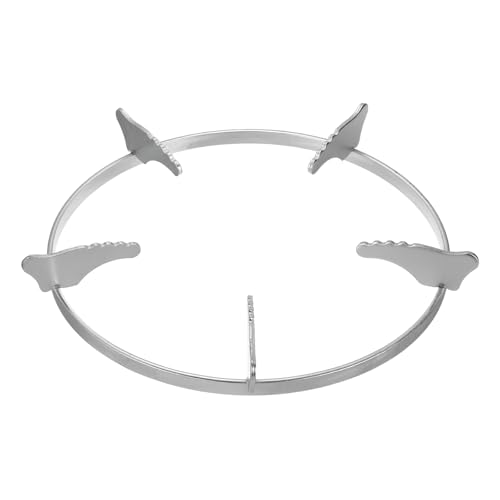 Anneau de support rond pour cuisinière à gaz en fonte PATIKIL de 21,8 cm