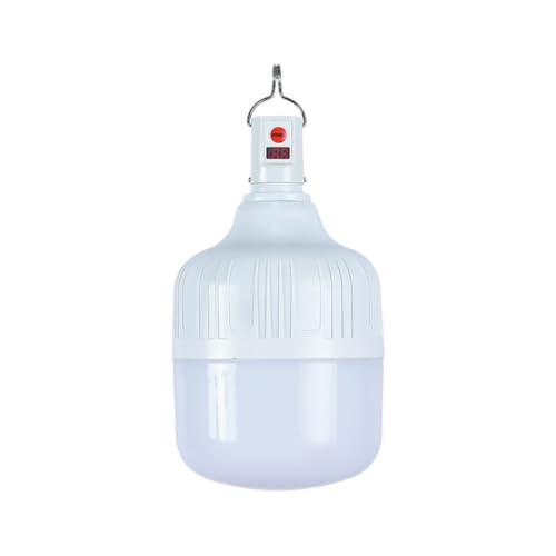 Toddmomy Lampe de Tente 18 LED 100w LED Rechargeable Étanche en Plastique Batterie 1200mah Multi-fonctionnelle pour Camping Extérieur et Pêche Nocturne