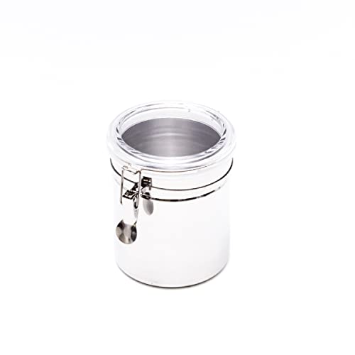 Jogo De 4 Potes Porta Mantimentos Em Inox 5652