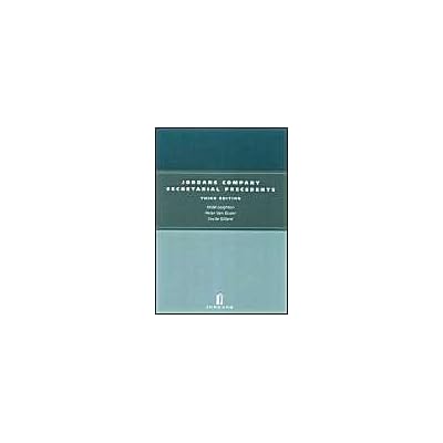 Company Secretarial Precedents