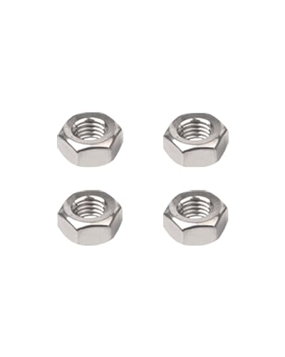 IMScrews M12-1.75 Hex Nuts (5 Pack) - DIN 934 304 Stainless Steel Metric Coarse Thread Fasteners - Durable Rust Resistant Hardware for Automotive, Industrial & Outdoor Home Repair - M12x1.75